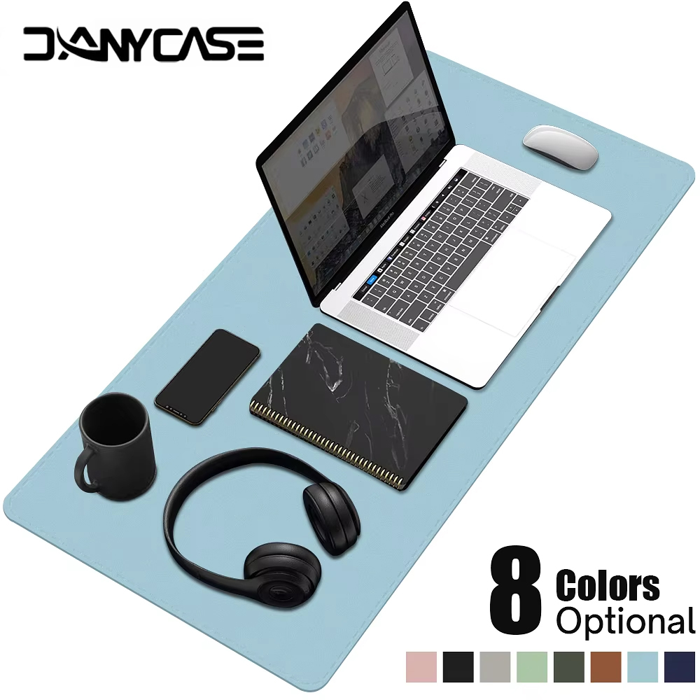 Desk Pad Leather Large - Desk Mat Waterproof PU Leather Mouse