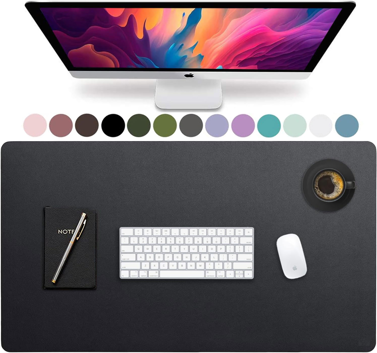 Desk Pad Leather Large - Large Size Leather Desk Pad,Office Desk