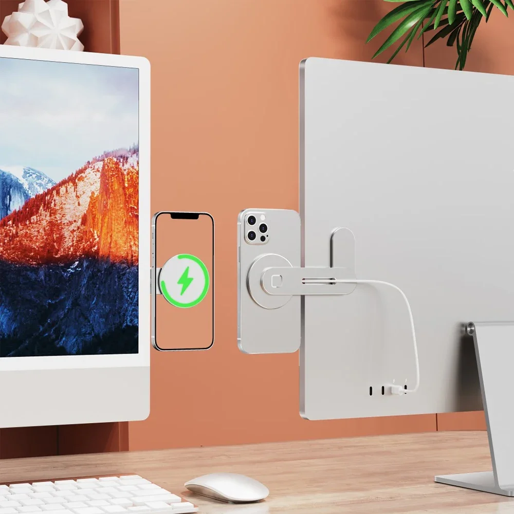 Desk Setup Macbook - For Magsafe Laptop Notebook Mount Magnetic