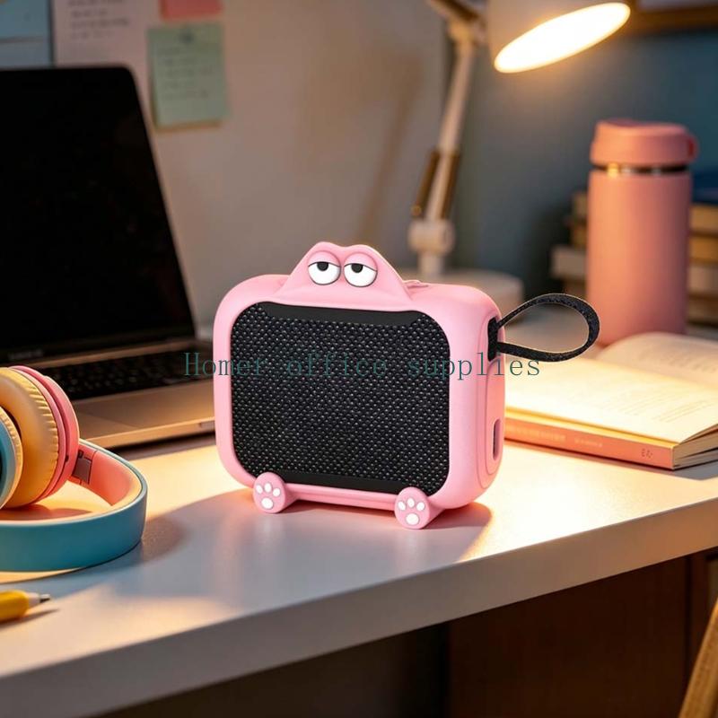 Desk Setup With Speakers - K43B Compactly Speaker Case for GO