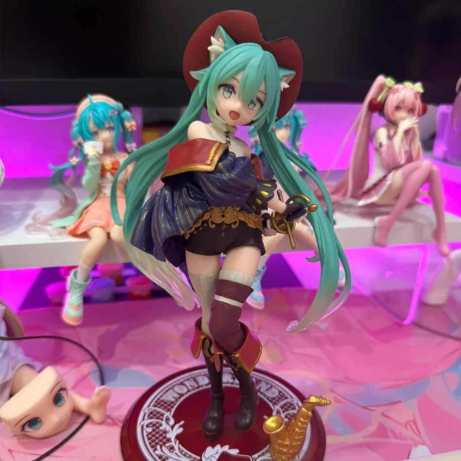 Desk Setup Kawaii - Hatsune Miku Desktop Cute Action Figure