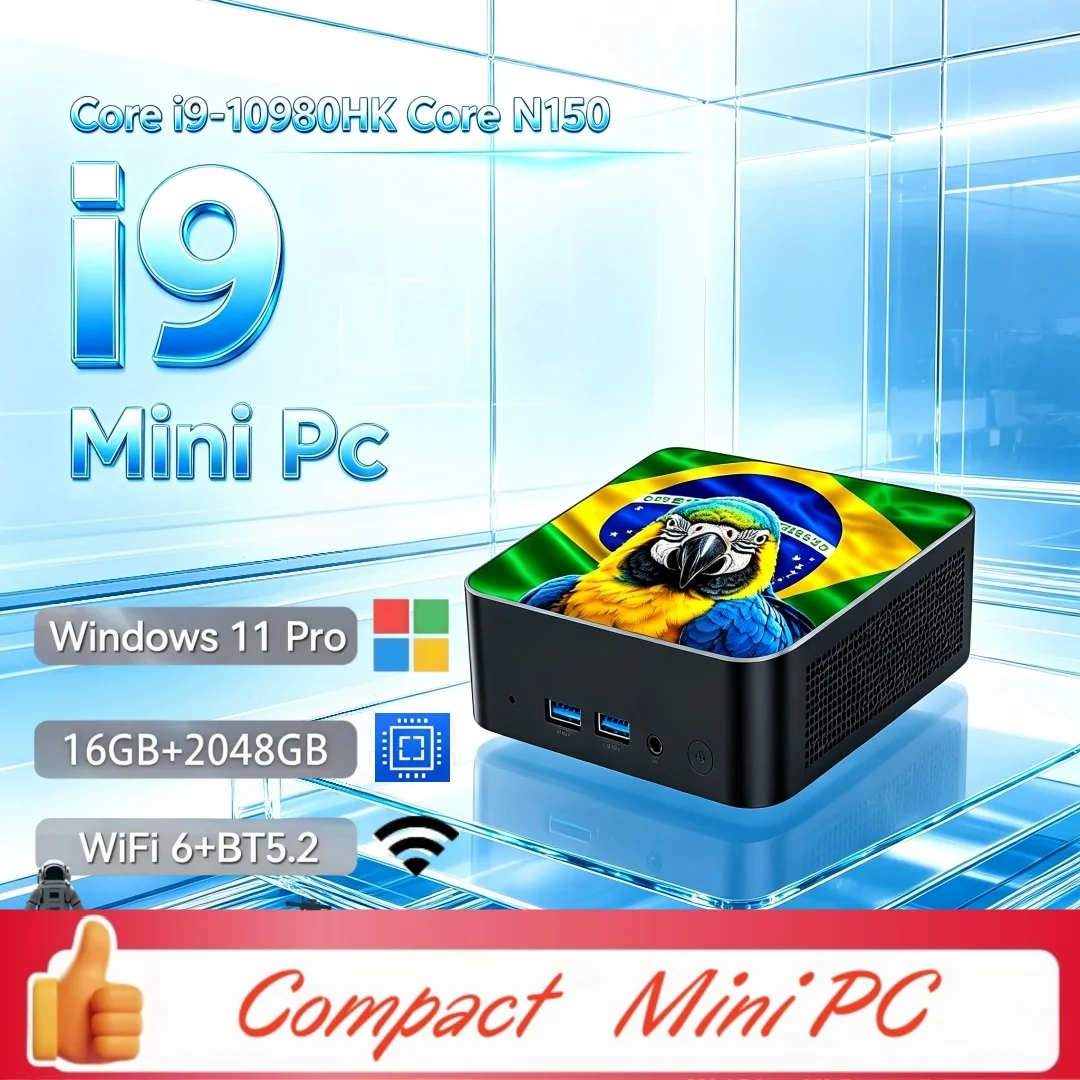 Desk Setup Gaming Pc - Mini PC Durable Bold Personality I9‑10980HK