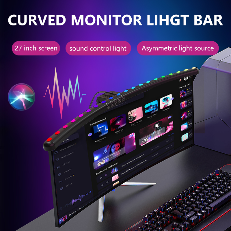 RGB Light Bar Monitor Smart Wi - Desk Setup Pc review and price