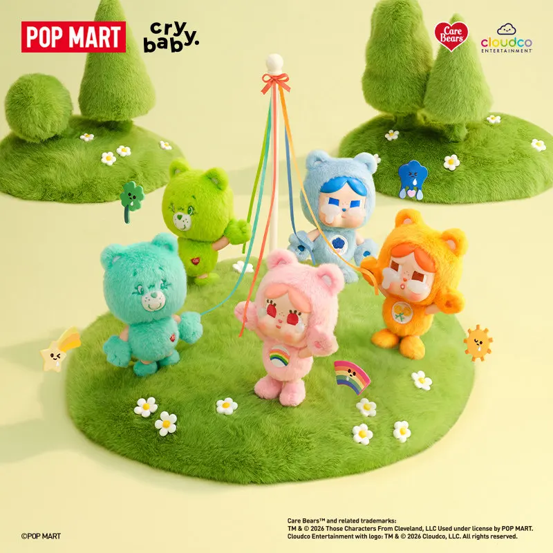 POP MART CRYBABY Care Bears Se - Desk Setup Kawaii review and price