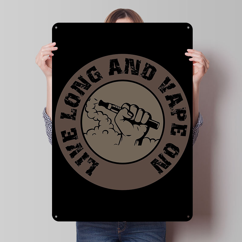 Vape Design For Ecig Tinplate  - Desk Setup Poster review and price