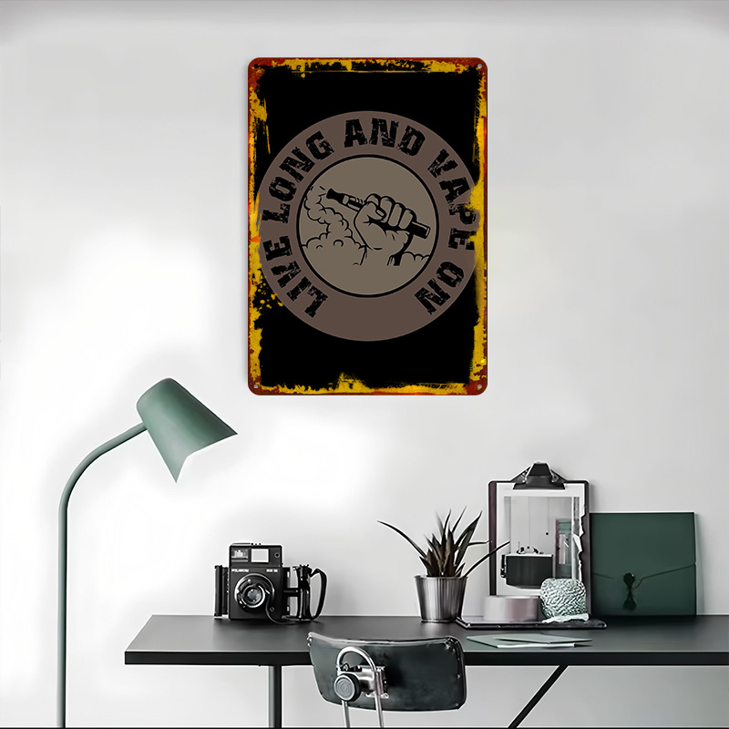 Vape Design For Ecig Tinplate  - Desk Setup Poster review and price