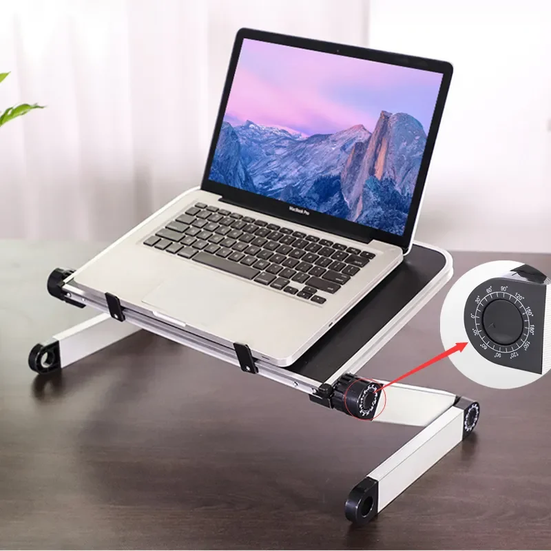 Adjustable Laptop Stand with C - Desk Setup Pc review and price