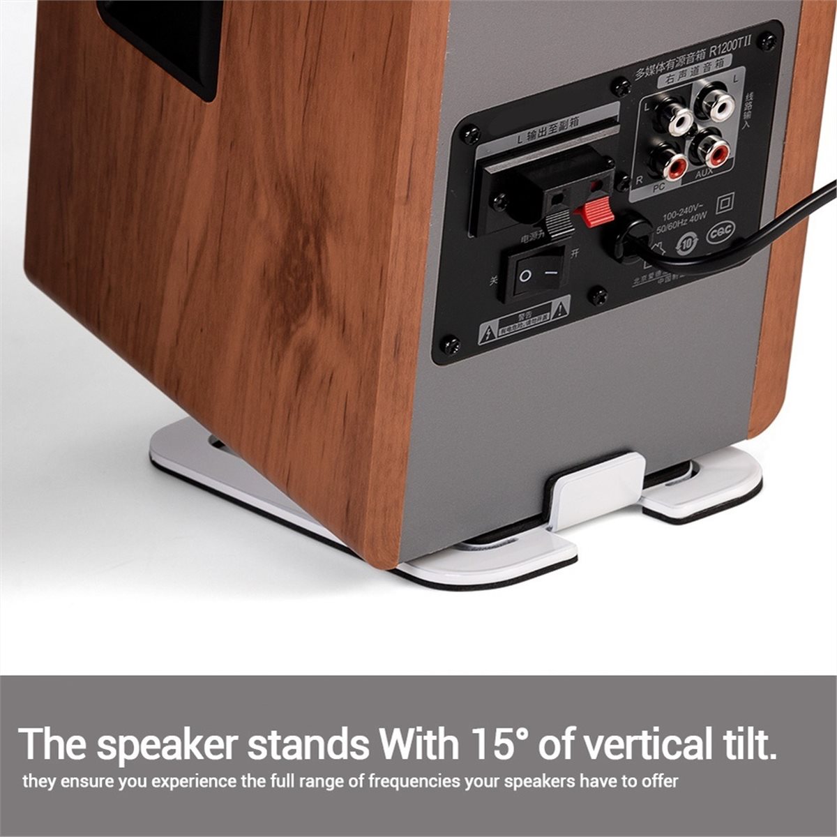 2pcs Desktop Speaker Stands fo - Desk Setup With Speakers review and price