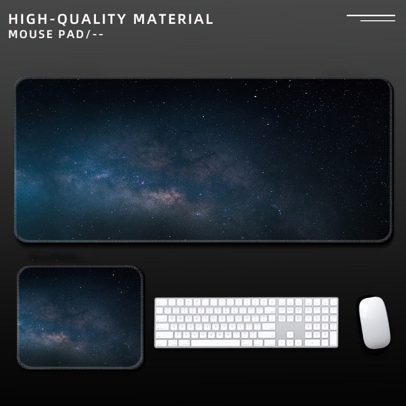 Galaxy Starry Sky Large Mouse  - Desk Setup Gaming Pc review and price