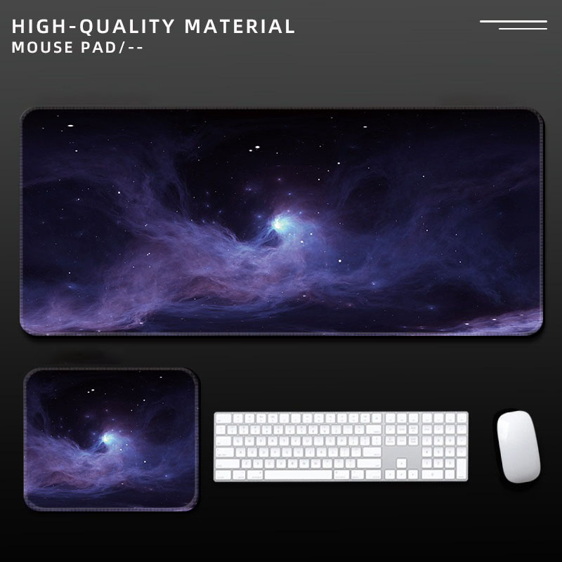Galaxy Starry Sky Large Mouse  - Desk Setup Gaming Pc review and price