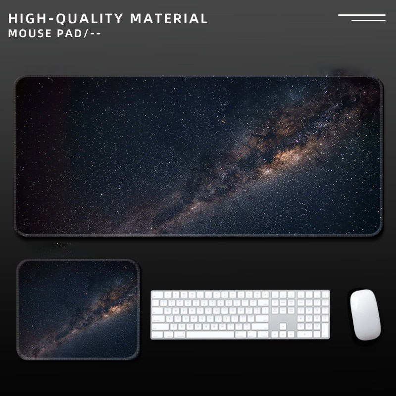 Galaxy Starry Sky Large Mouse  - Desk Setup Gaming Pc review and price