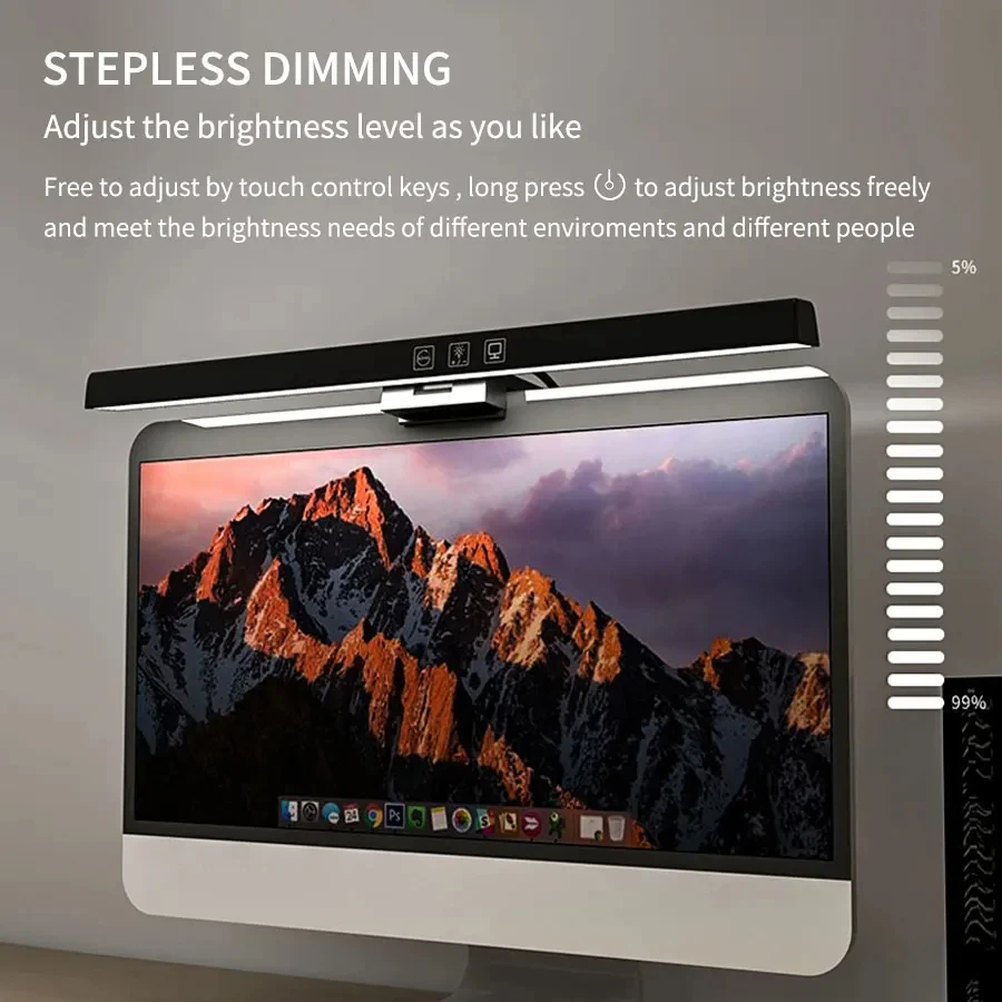 LED 33cm 50cm Monitor Light Ba - Desk Setup Pc review and price