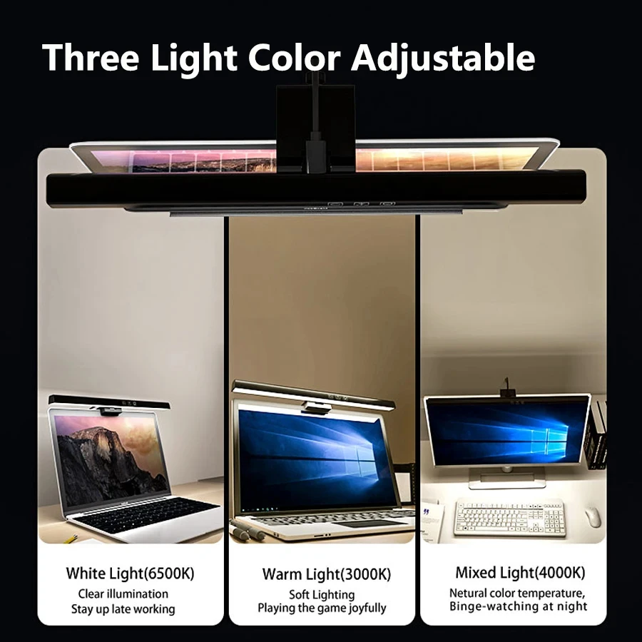 LED 33cm 50cm Monitor Light Ba - Desk Setup Pc review and price