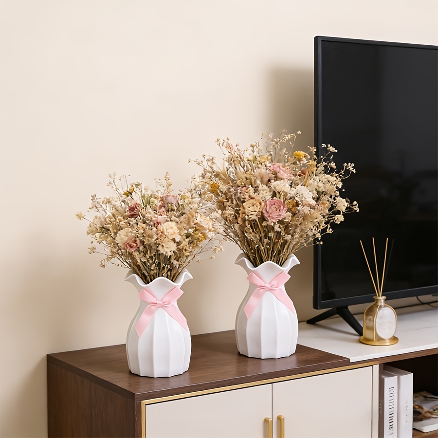 1PC Water Ripple Plastic Vase  - Desk Setup Plant review and price