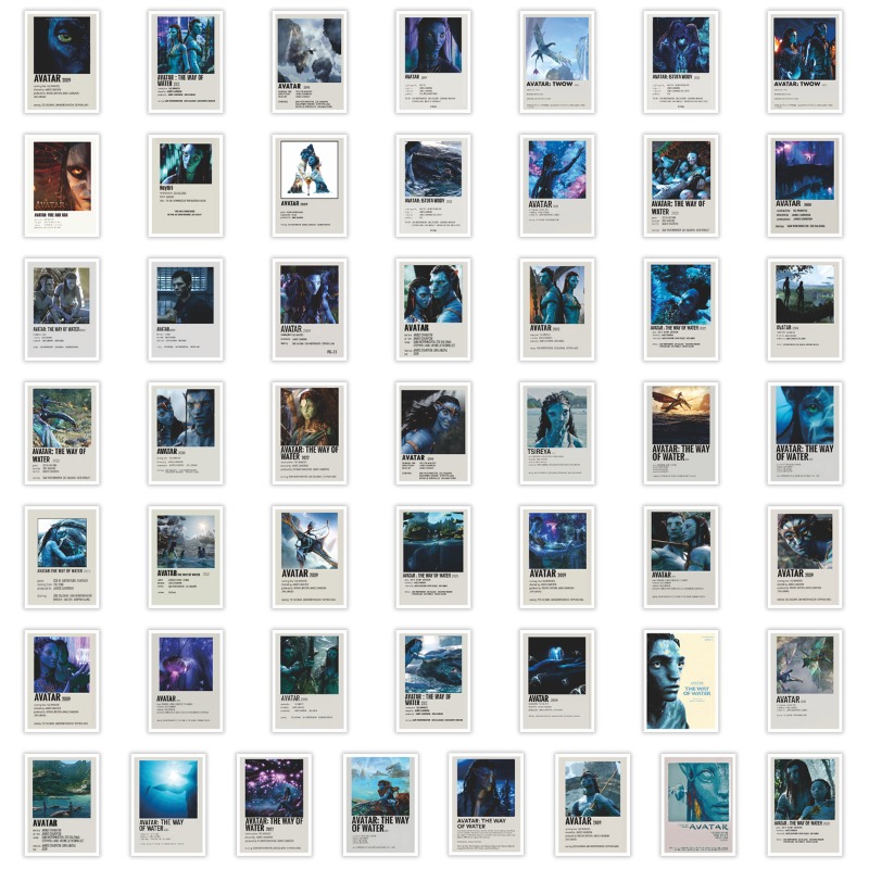 50pcs Avatar Movie Poster Stic - Desk Setup Poster review and price
