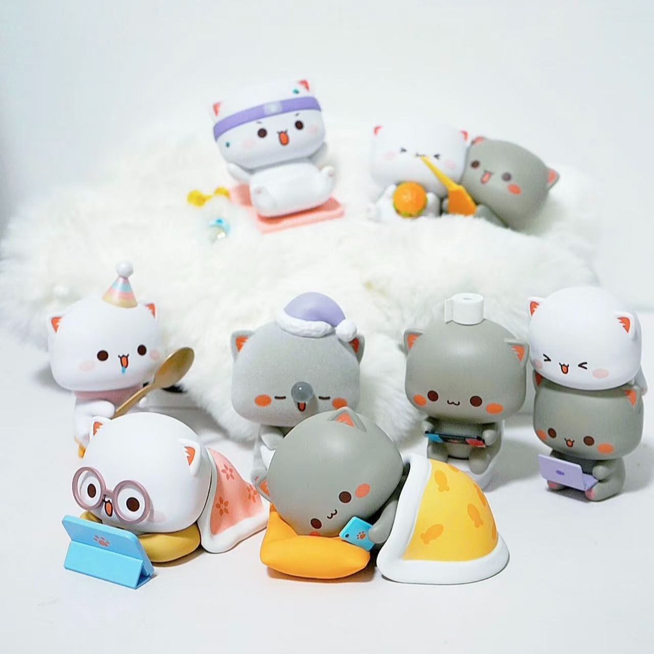 Kawaii Mitao Cat 4 Fourth Gene - Desk Setup Kawaii review and price