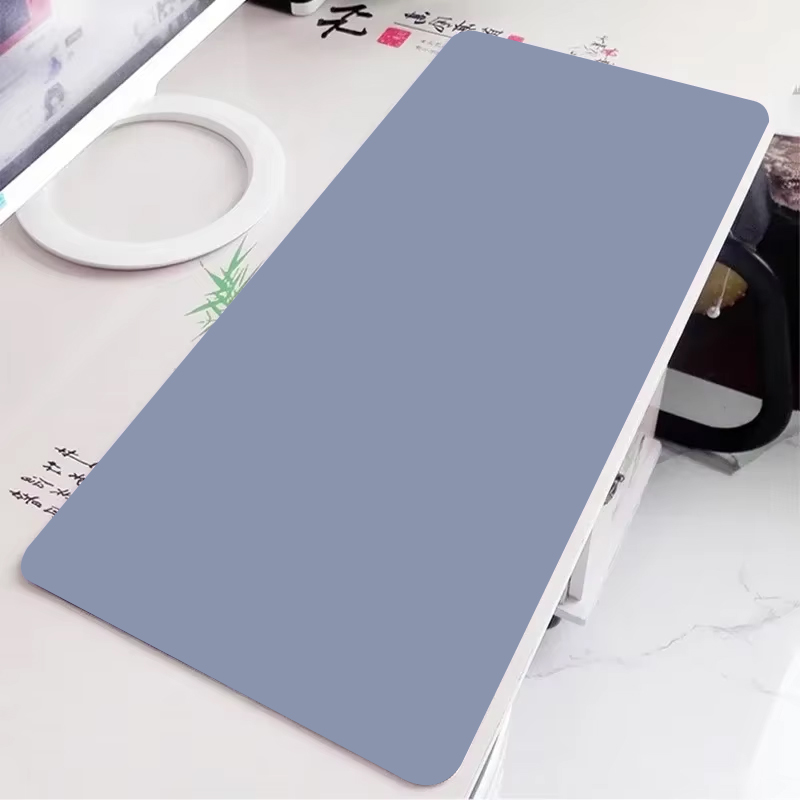 Solid green gaming mousepad la - Desk Setup Blue review and price