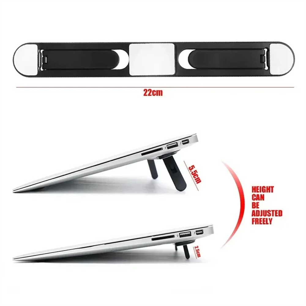 Invisible Foldable Laptop Rise - Desk Setup Macbook review and price