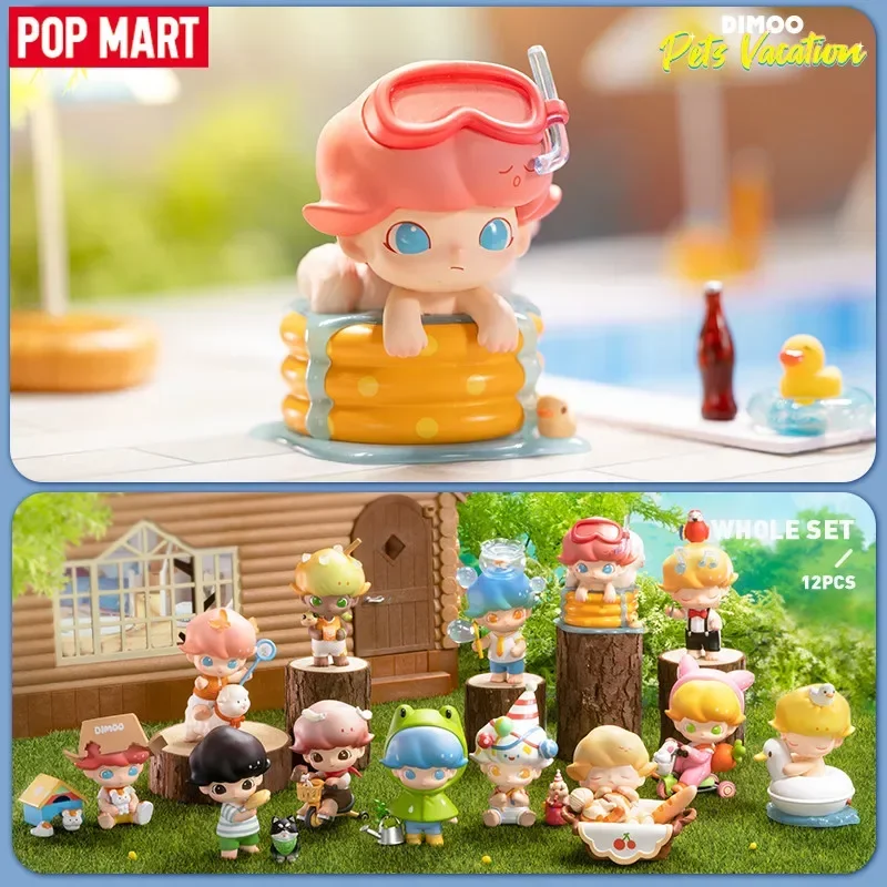 Popmart Dimoo Pet Vacation Ser - Desk Setup Kawaii review and price