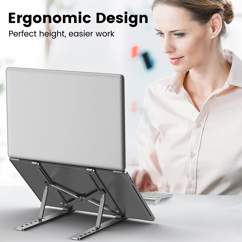 Metal Portable Foldable Laptop - Desk Setup Macbook review and price