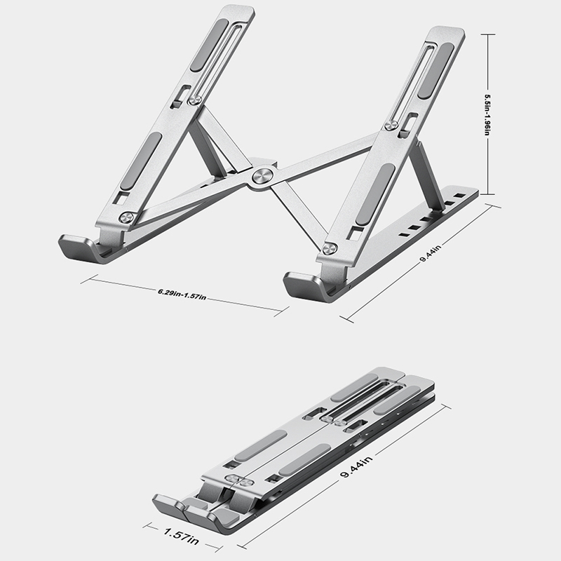 Metal Portable Foldable Laptop - Desk Setup Macbook review and price