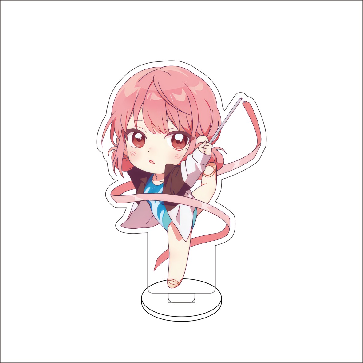 10CM Anime Blue Box Figure Sta - Desk Setup Blue review and price