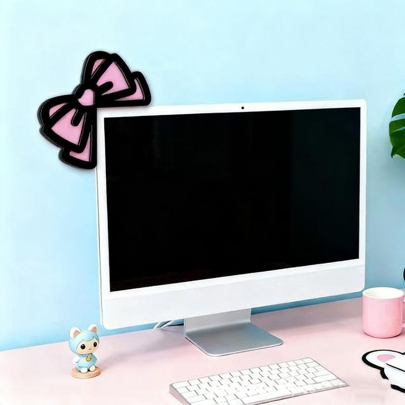 New 1/2Pcs Wooden Bowknot PC A - Desk Setup Pc review and price