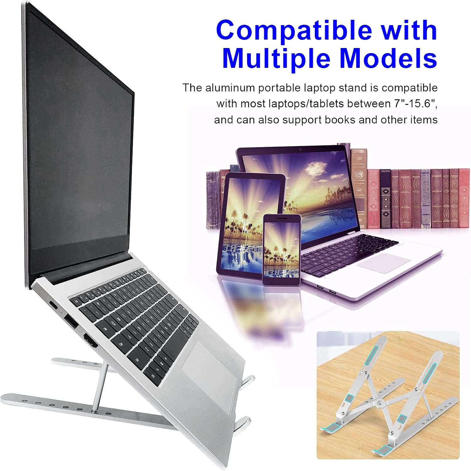 LABRIMP Adjustable Aluminum Al - Desk Setup Macbook review and price