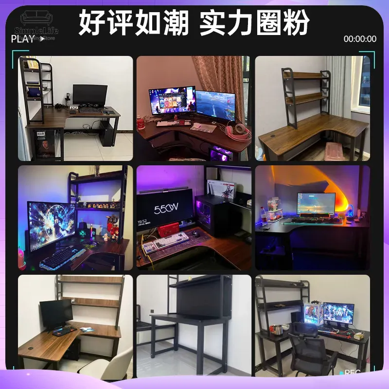 Corner Gaming Desk Computer De - Desk Setup Gaming Pc review and price
