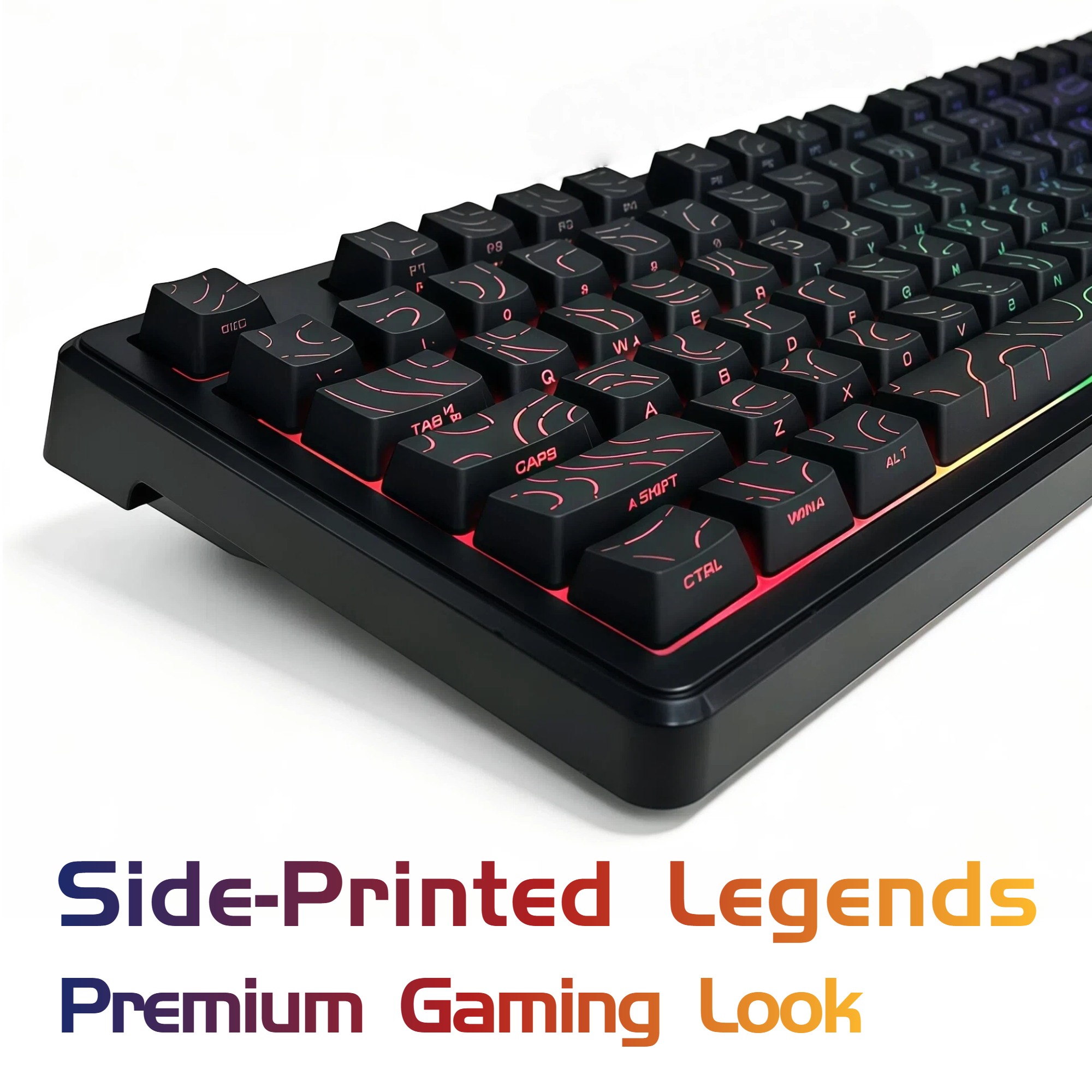 87 Key Compact Wired Keyboard  - Desk Setup Pc And Laptop review and price