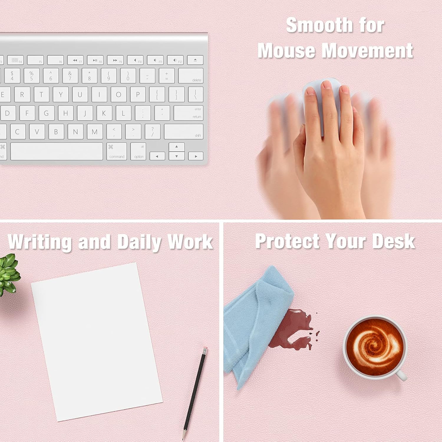 30x14 Inch PU Leather Desk Pad - Desk Pad Leather Large review and price