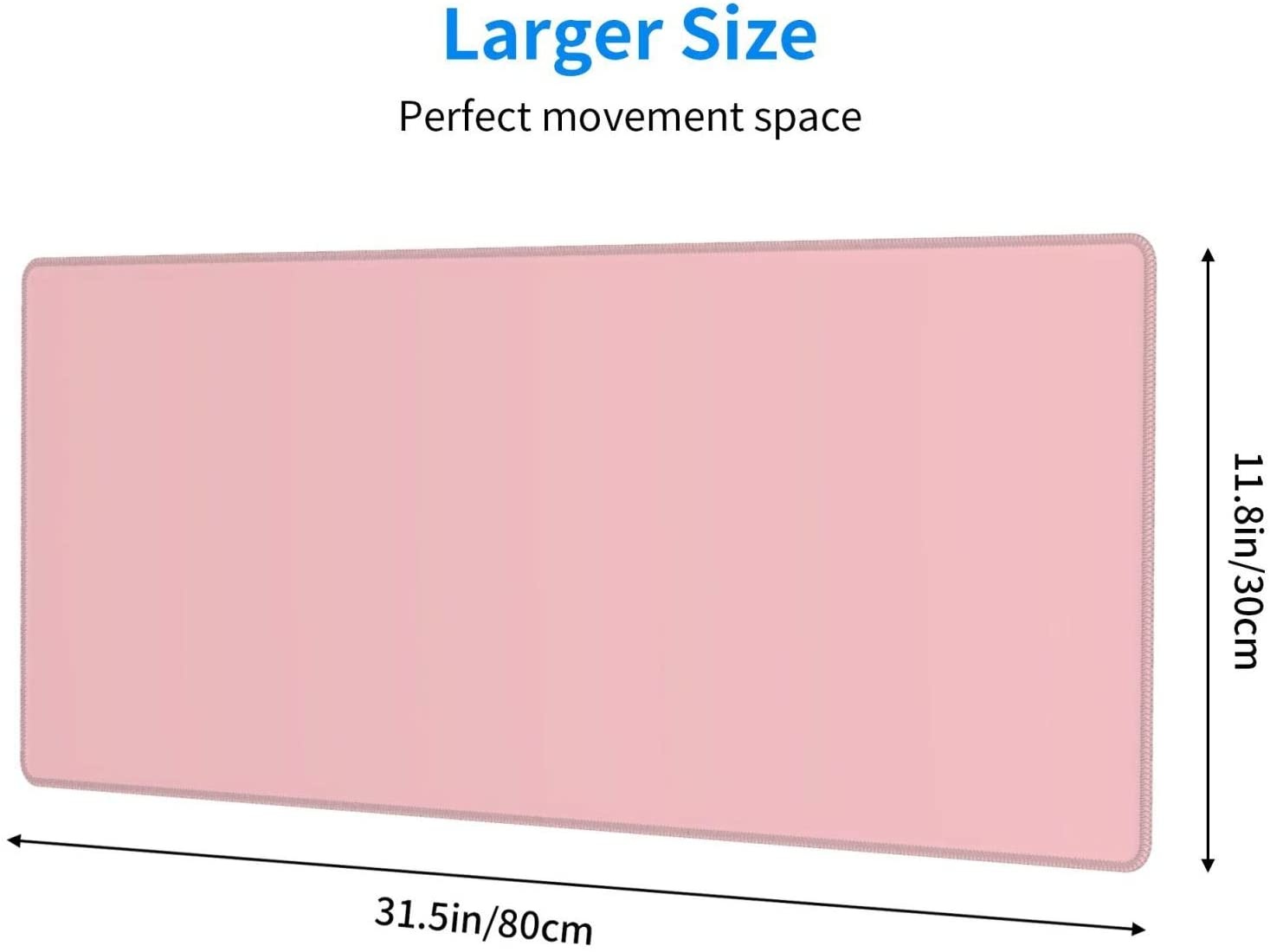 900x400x2 mm Mouse Pad Gamer L - Desk Setup Blue review and price