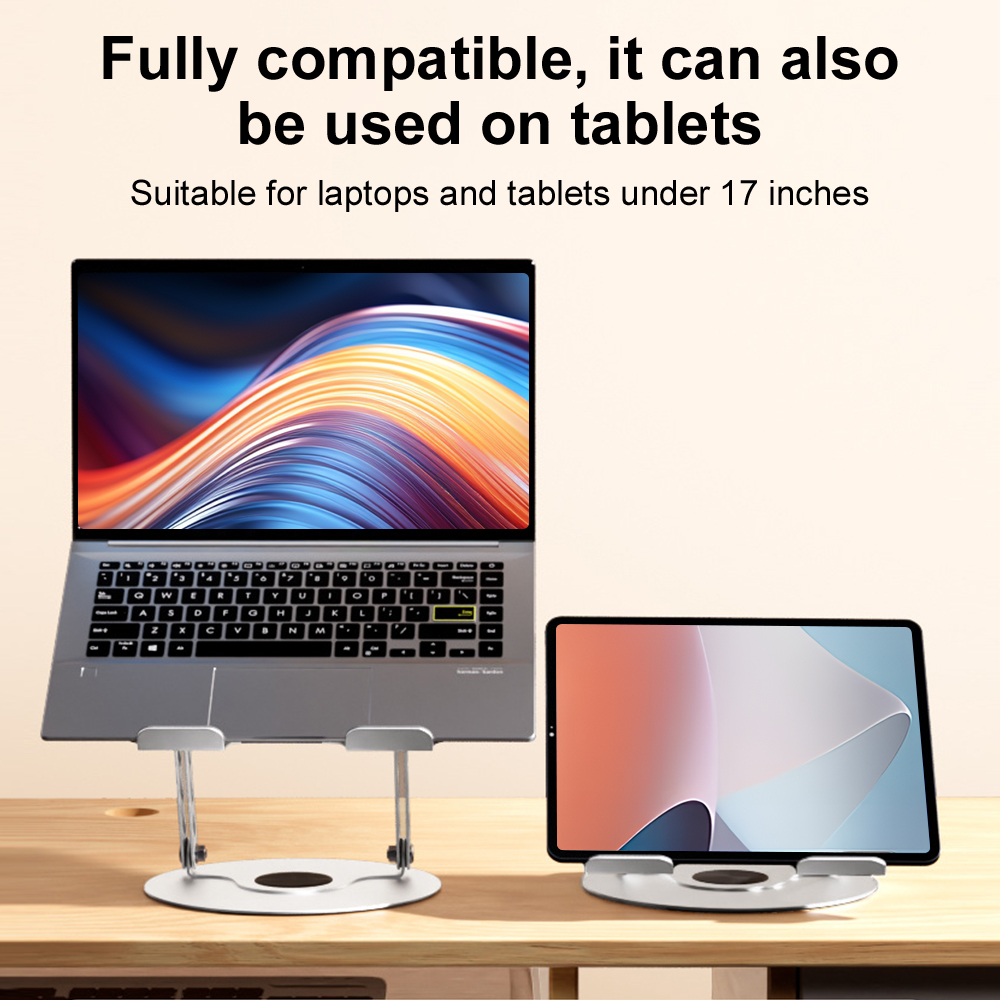 360° Rotating Laptop Stand Adj - Desk Setup Pc review and price