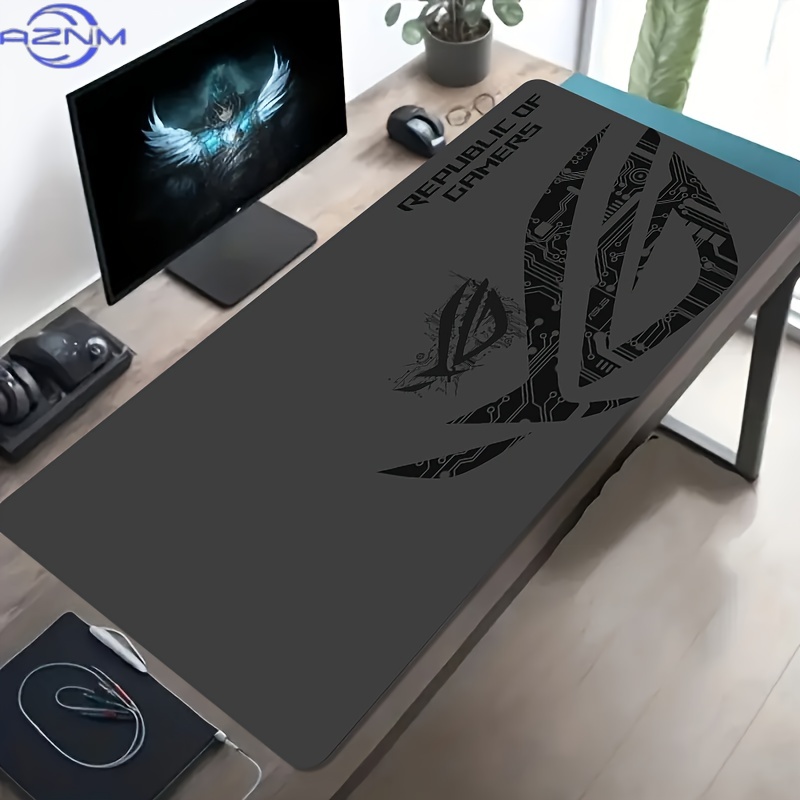 1pc Large Gaming Mouse Pad ROG - Desk Setup Gaming Pc review and price