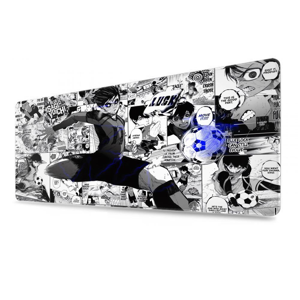 Black And White Anime Mouse Pa - Desk Setup Blue review and price