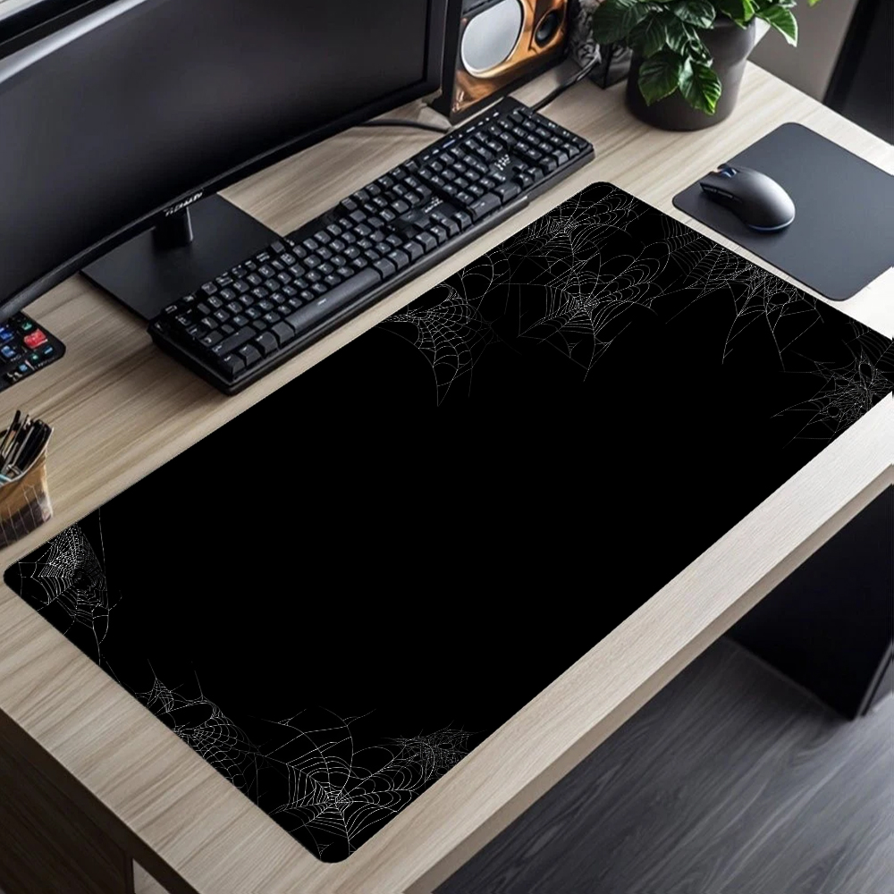 Abstract Black White Mouse Pad - Desk Setup Pc And Laptop review and price