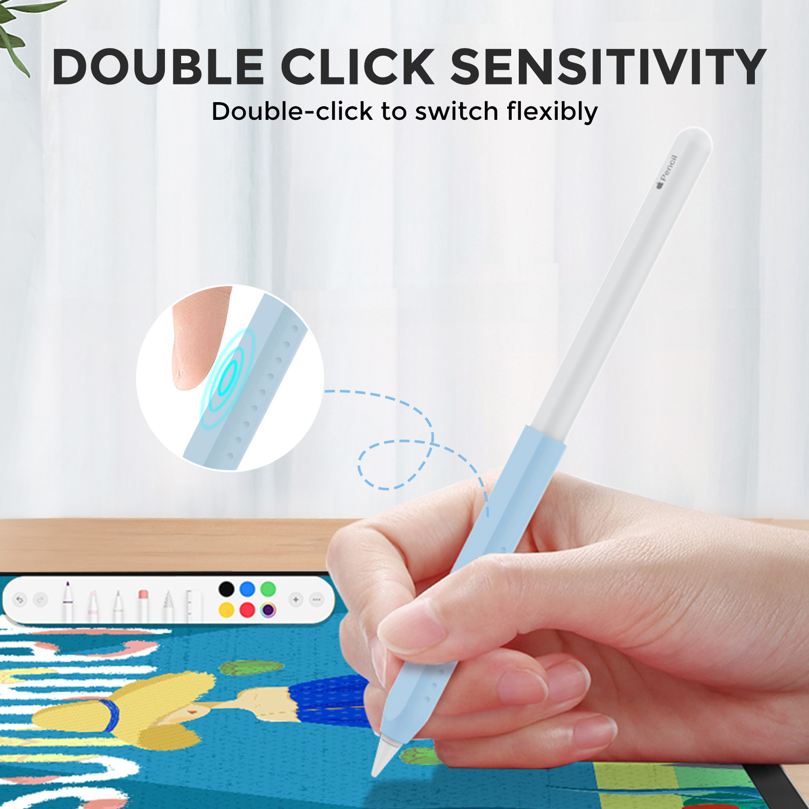 1PC Stylus Cover for Apple Pen - Pen Cup Magnetic review and price