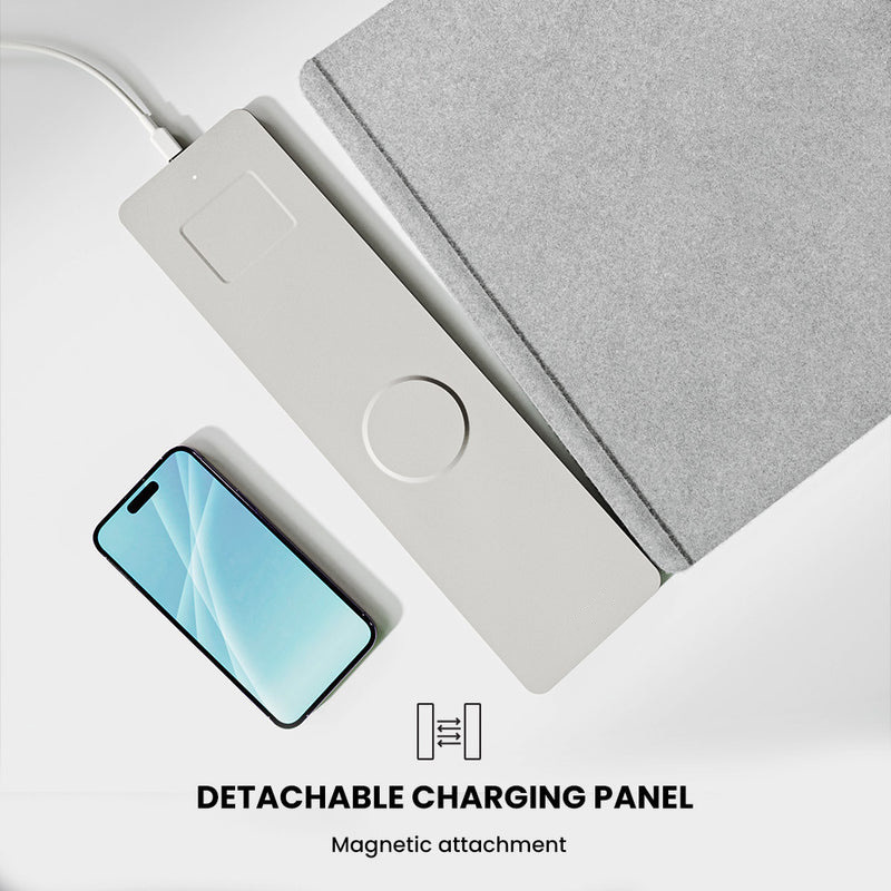 15W Magnetic Wireless Charging - Desk Pad Leather Large review and price