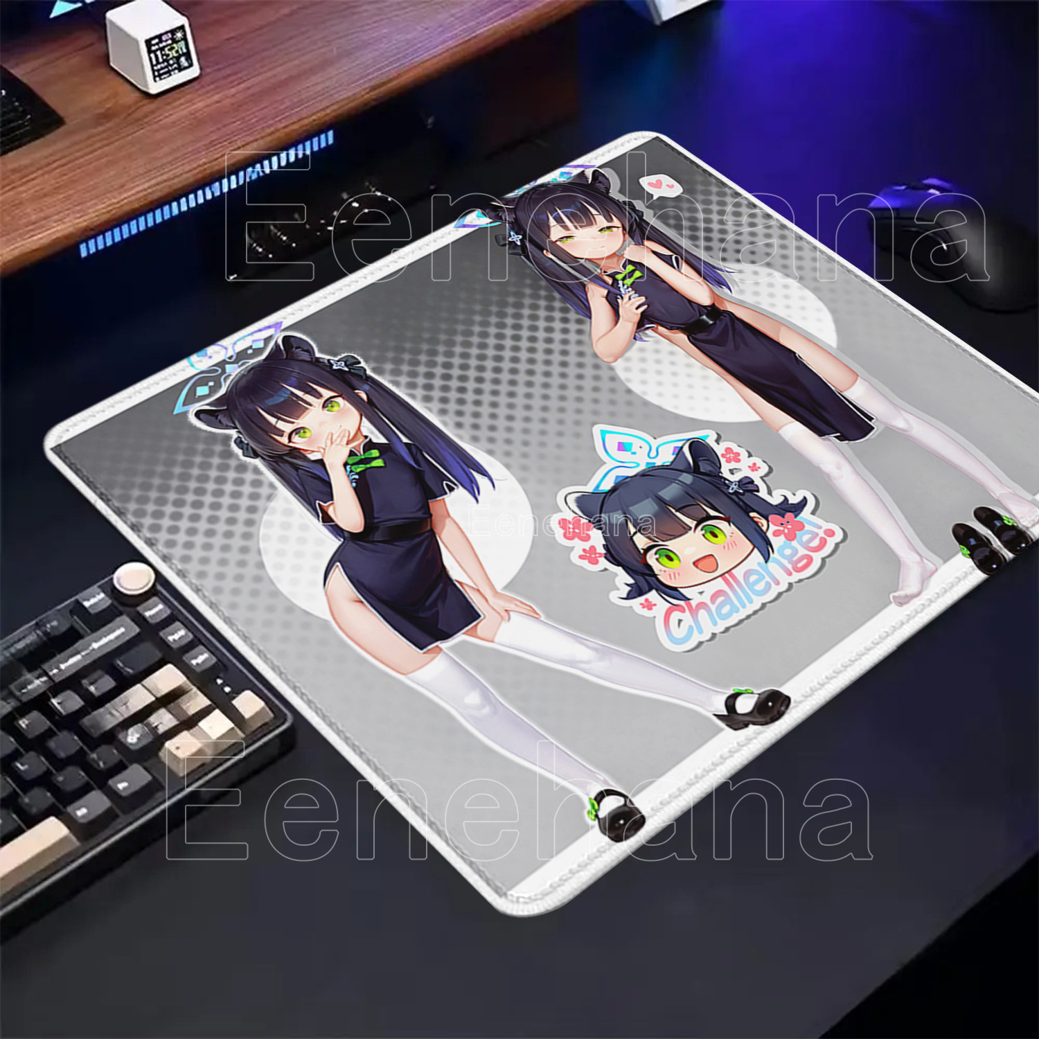 Alice‌ Nozomi Hikari Blue Arch - Desk Setup Blue review and price