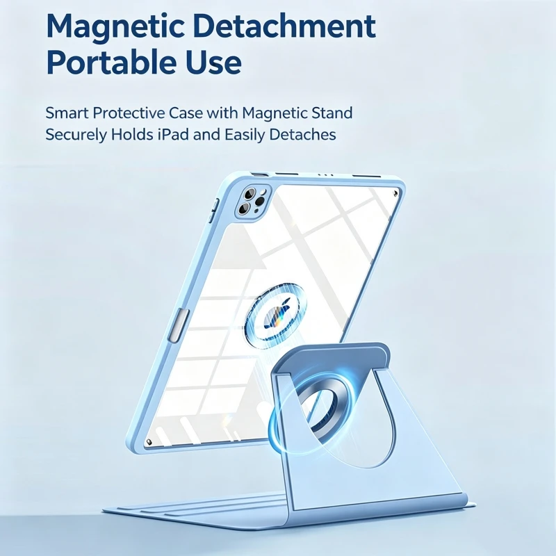 Protect Case For iPad Mini 6 8 - Pen Cup Magnetic review and price