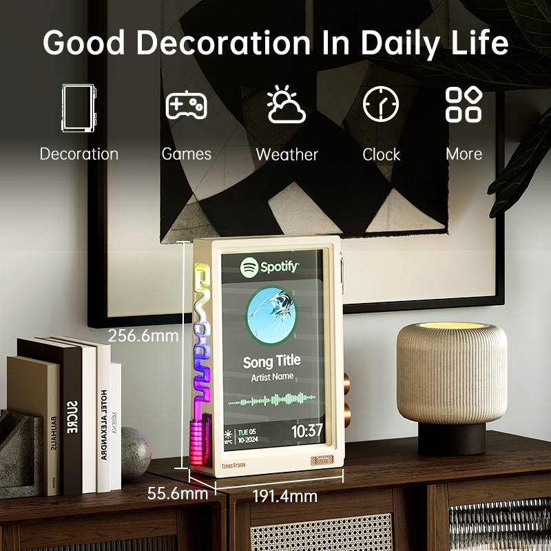 Divoom Times Frame 10.1″ Smart - Desk Setup With Speakers review and price