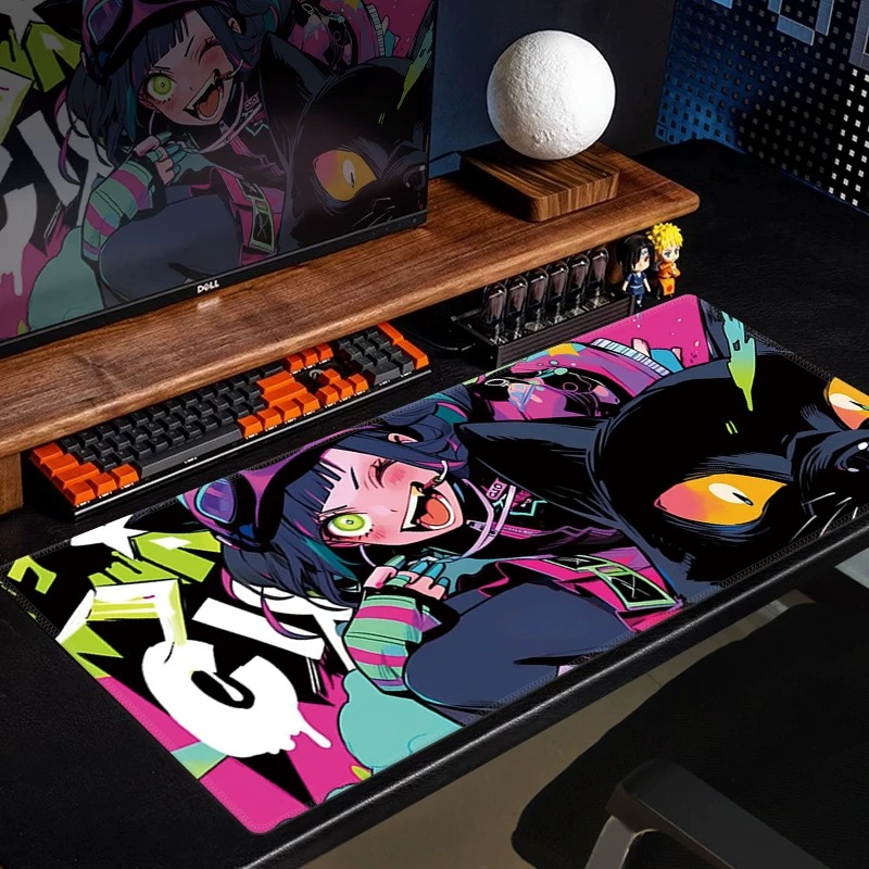 Anime Black Cat Gaming Mouse P - Desk Setup Gaming Pc review and price