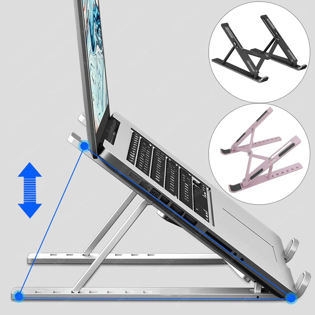 Foldable Laptop Stand Portable - Desk Setup Macbook review and price