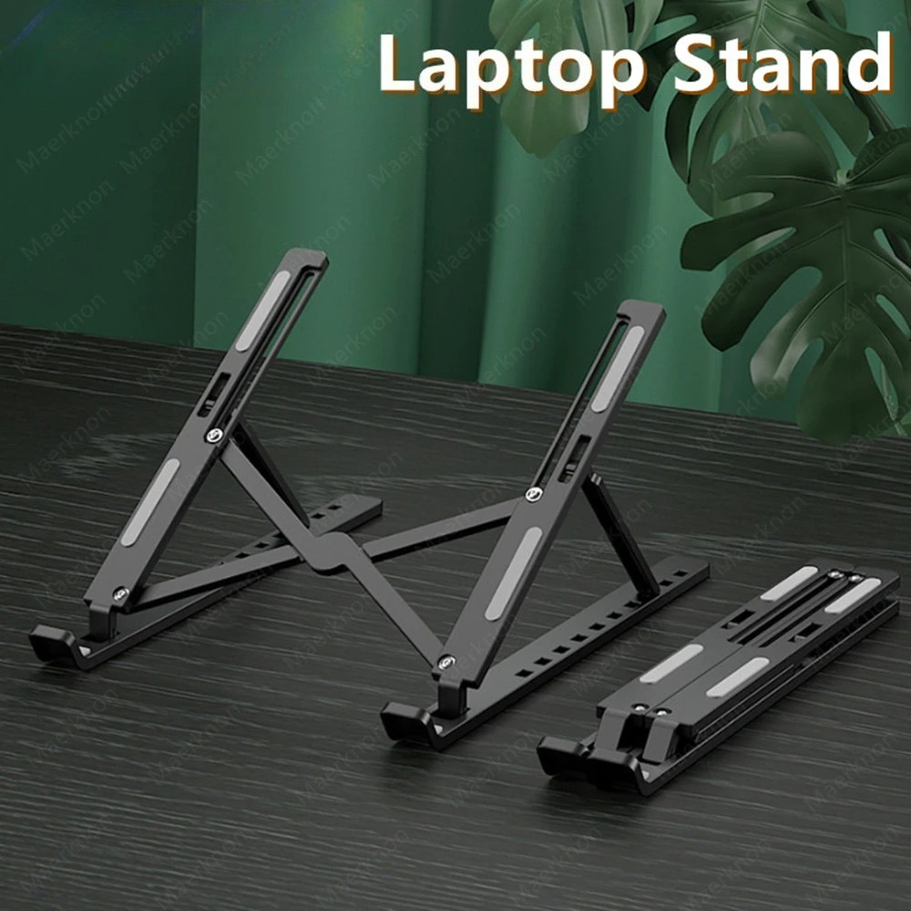 Foldable Laptop Stand Portable - Desk Setup Macbook review and price