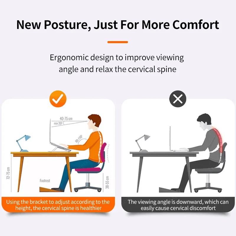 Foldable Laptop Stand Portable - Desk Setup Macbook review and price