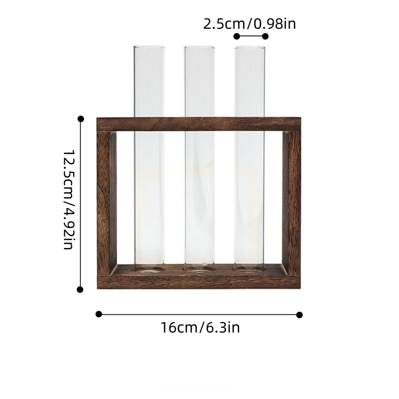 5-Tube Glass Hydroponic Plante - Desk Setup Plant review and price