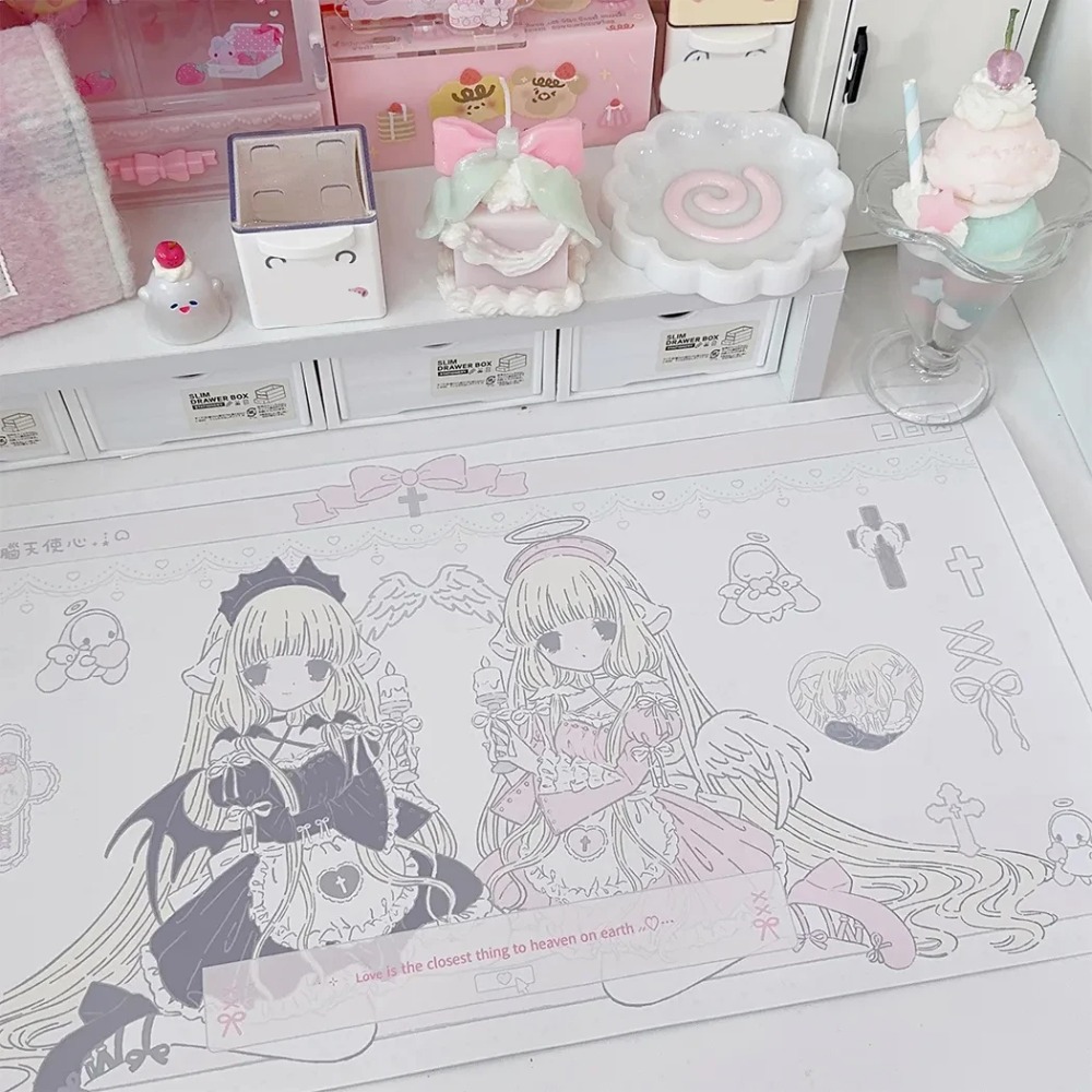 Original Chobits Twins Desk Ma - Desk Setup Dorm review and price