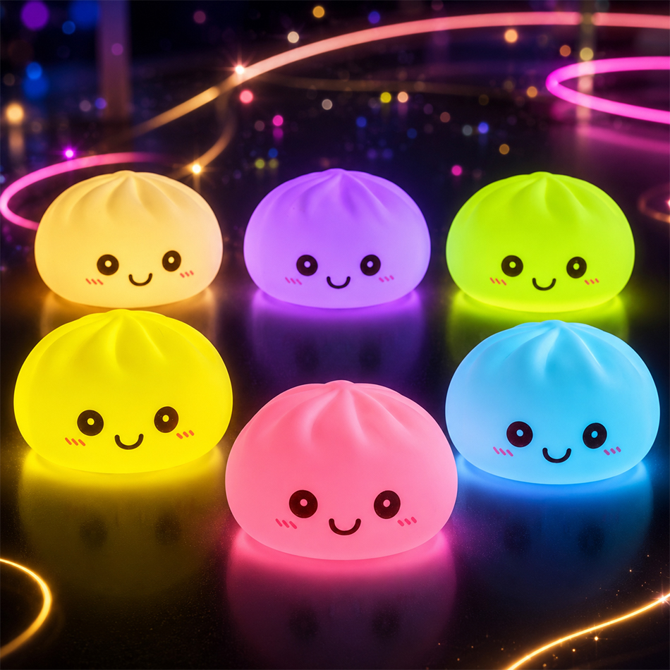 New Dumpling Night Lights Glow - Desk Setup Kawaii review and price
