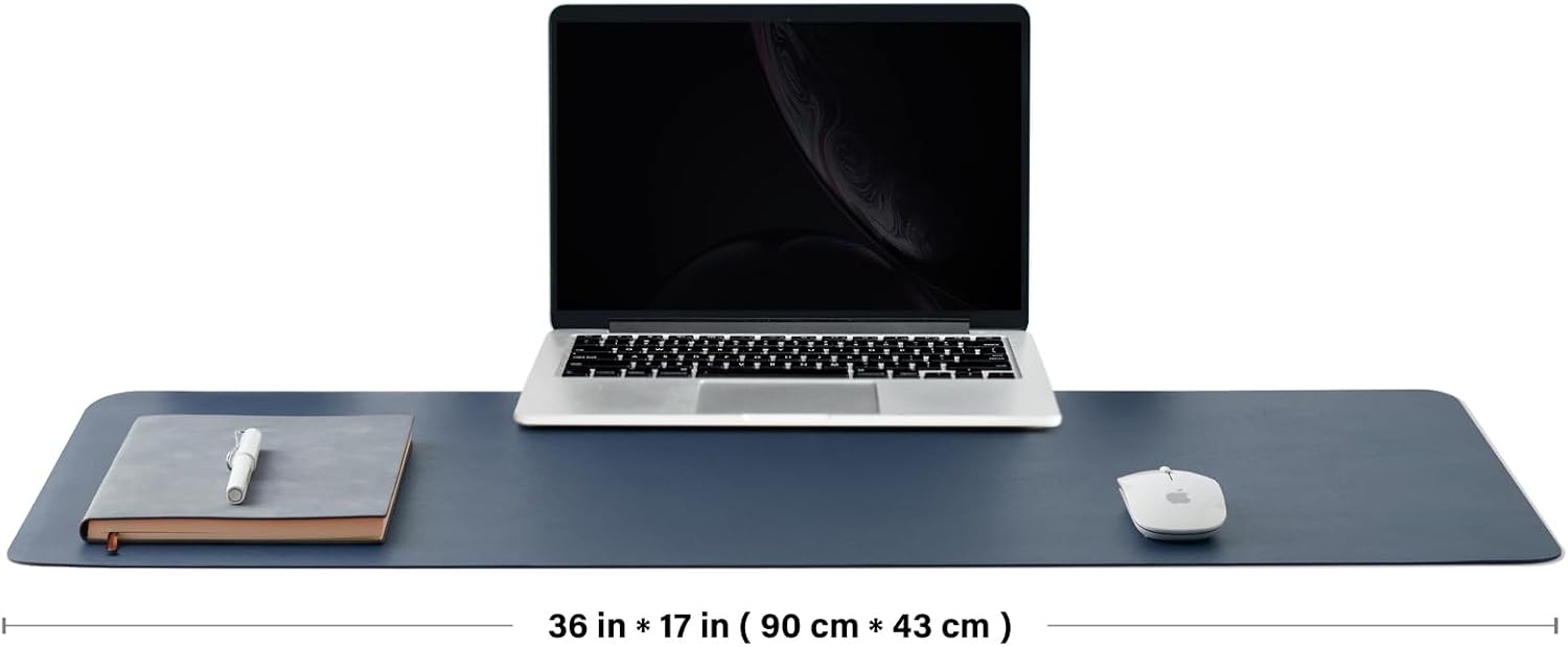 Cork Desk Mat Dual-Sided Desk  - Desk Pad Leather Large review and price