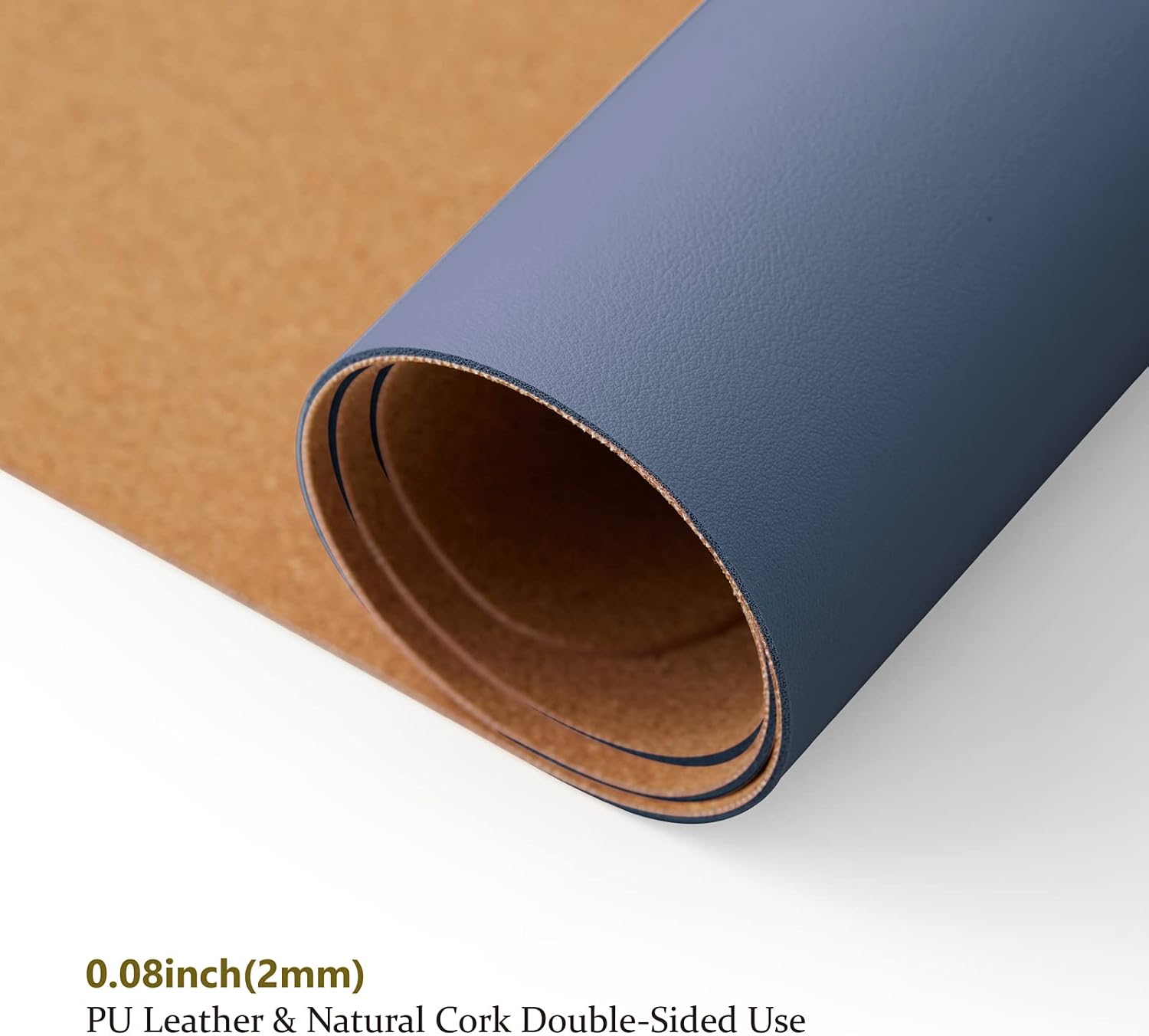 Cork Desk Mat Dual-Sided Desk  - Desk Pad Leather Large review and price